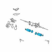 OEM 2011 GMC Yukon Boot Kit Diagram - 15895648