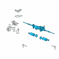 OEM 2010 GMC Sierra 1500 Gear Asm-Steering Diagram - 20870557