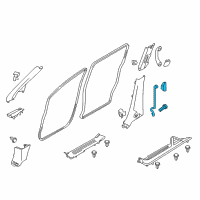 OEM Nissan Switch Assy-Power Slide Door Diagram - 25212-3WS0C