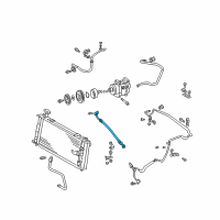 OEM 2002 Toyota Prius Discharge Hose Diagram - 88711-47020