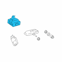 OEM 2007 Scion tC Control Module Diagram - 89769-21011