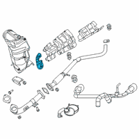 OEM 2015 Jeep Renegade Shield-Exhaust Manifold Diagram - 4892963AB