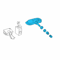 OEM 2019 Toyota RAV4 Sensor Diagram - 42607-0C091