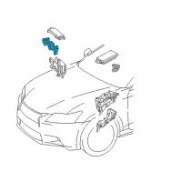 OEM 2016 Lexus GS F Block Assembly, Relay Diagram - 82660-30B50