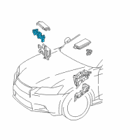 OEM Lexus GS350 Block Assembly, Relay Diagram - 82660-30B50