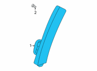 OEM Cadillac CT4 Side Marker Lamp Diagram - 84768192