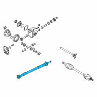 OEM 2017 Infiniti Q50 Propeller Shaft Assy-Front Diagram - 37200-4HZ0B