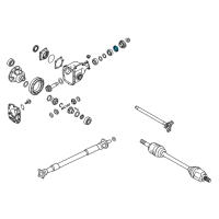 OEM 2017 Infiniti QX80 Seal-Oil Diagram - 38189-AR00A