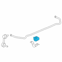 OEM 2014 Buick Regal Bushings Diagram - 13281788