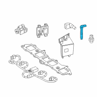 OEM 2006 Chevrolet Suburban 2500 Sensor, Camshaft Position Diagram - 12561211