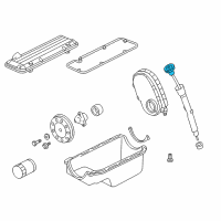 OEM 2003 Chevrolet S10 Cap Asm-Oil Filler (W/ Oil Level Indicator) Diagram - 12573748