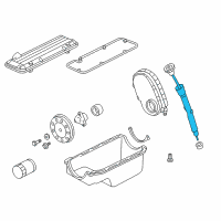 OEM 1996 Chevrolet S10 Tube Asm-Oil Filler Diagram - 10116266