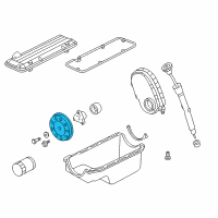 OEM 2000 GMC Sonoma Pulley Diagram - 10141920