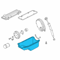 OEM 2002 GMC Sonoma Pan Asm-Oil Diagram - 24576441