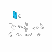OEM Lexus ES350 Computer Assy, Smart Diagram - 89990-33054