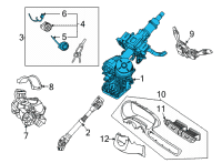 OEM 2022 Kia Seltos Column Assy-Steering Diagram - 56310Q5100