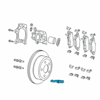 OEM 2021 Jeep Gladiator Sensor-Wheel Speed Diagram - 68338379AB