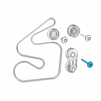 OEM Ram 1500 Bolt-HEXAGON FLANGE Head Diagram - 6104227AA