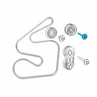 OEM 2016 Jeep Grand Cherokee Bolt-HEXAGON FLANGE Head Diagram - 6510429AA