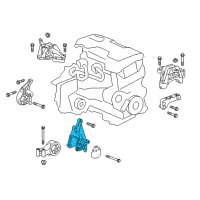 OEM 2017 Buick Cascada Transmission Mount Bracket Diagram - 22976118