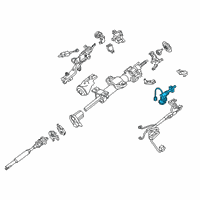 OEM 2018 GMC Yukon Motor Diagram - 22834657