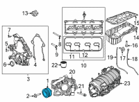 OEM Chrysler DAMPER-CRANKSHAFT Diagram - 5038473AA