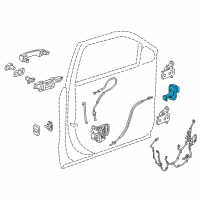 OEM 2019 GMC Terrain Door Check Diagram - 84382023