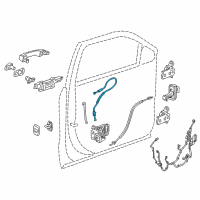 OEM 2019 Chevrolet Equinox Cable Diagram - 84218919