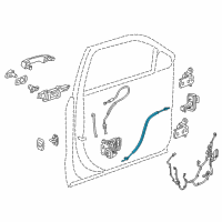 OEM Chevrolet Equinox Cable Diagram - 84096844