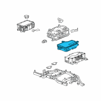 OEM 2014 Chevrolet Spark EV Control Unit Diagram - 24267785