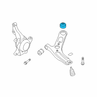 OEM Hyundai Elantra GT Bush-Front Lower Arm(G) Diagram - 54584-3X010