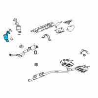 OEM Buick Converter & Pipe Diagram - 20894012