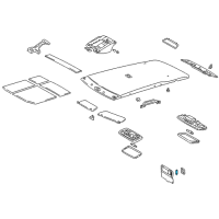 OEM 2008 Lexus SC430 Bulb Diagram - 90981-14003