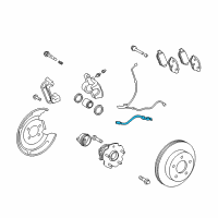 OEM 2008 Scion xB Brake Hose Diagram - 90947-02E30