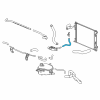 OEM 2016 Honda Civic Hose B, Exp Tank O Diagram - 19109-5BA-A00