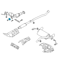 OEM 2017 Ford Focus Front Bracket Diagram - G1FZ-5K291-A