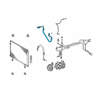 OEM Toyota Sienna Discharge Hose Diagram - 88703-08060