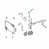 OEM 2018 Toyota Sienna Liquid Line Diagram - 88716-08330