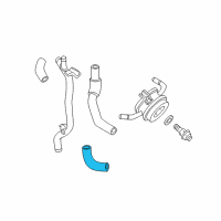 OEM 2007 Toyota Sequoia By-Pass Hose Diagram - 16282-0F010