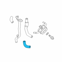 OEM 2005 Toyota Tundra By-Pass Hose Diagram - 16282-0F010