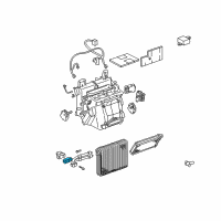 OEM 1998 Lexus GS300 Valve, Cooler Expansion Diagram - 88515-22260