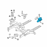 OEM Kia Bracket Assembly-TRANSAXLE Diagram - 218303Z000