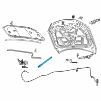 OEM 2016 Chevrolet SS Support Strut Diagram - 92289644