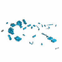 OEM 2004 Nissan Sentra Heating Unit Assy-Front Diagram - 27110-4Z400