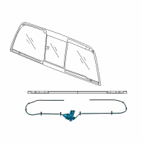 OEM 2011 Ram 2500 Cable-Power Sliding BACKLITE Diagram - 68054772AA