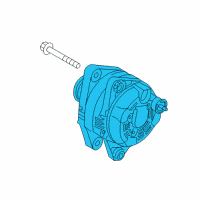 OEM 2022 Kia Sportage Alternator Assembly Diagram - 373002G061