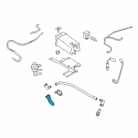 OEM 2012 Ford Flex PCV Hose Diagram - 7T4Z-6A664-CB