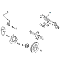 OEM Kia Cadenza Cap-Bleeder Screw Diagram - 581213R000