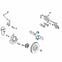 OEM 2020 Hyundai Santa Fe Spring-Pad Diagram - 58144-S1000