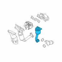 OEM 2009 Mercury Milan Converter Diagram - 8E5Z-5E212-B